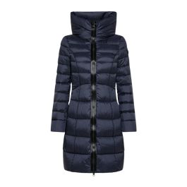 100% recycled polyester slim fit down jacket peuterey , blauw , dames