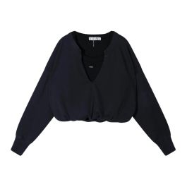 10days, dames, truien, blauw, maat: 2xs katoen,