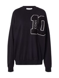 10days sweatshirt zwart / wit