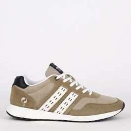 2 voor €129 | heren sneaker rijsbergen | zand/wit