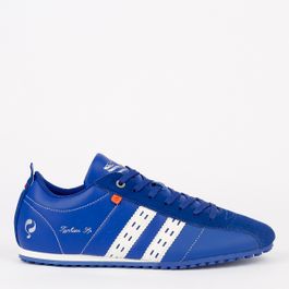 2 voor €129 | heren sneaker typhoon sp | koningsblauw/wit