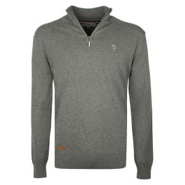 2 voor €129 | heren trui kralingen | grijs