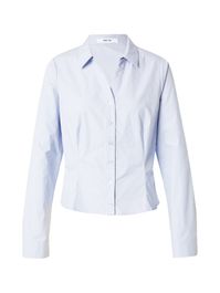 About you blouse 'grace' lichtblauw