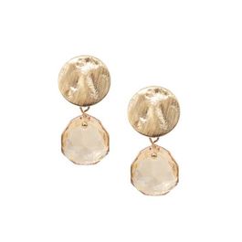 Abrazi gold plated oorbellen june golden shadow