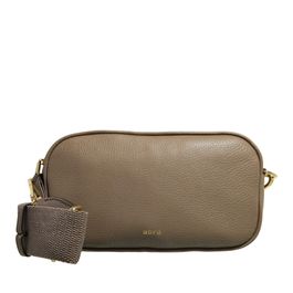 Abro crossbody bags - umhängetasche tina big/ tope in taupe