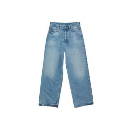 Acne studios, dames, jeans, blauw, maat: l katoen,