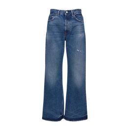 Acne studios, dames, jeans, blauw, maat: w25 katoen,