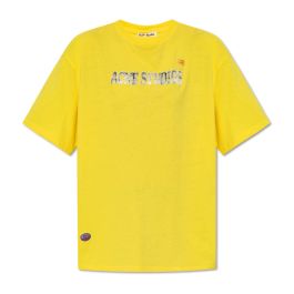 Acne studios, dames, tops, geel, maat: m katoen,