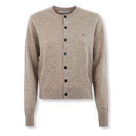 Acne studios, dames, truien, beige, maat: m wol,