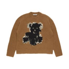 Acne studios, dames, truien, bruin, maat: s wol,