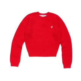 Acne studios, dames, truien, rood, maat: xs katoen,