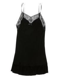 Acne studios mini-jurk met kant - zwart