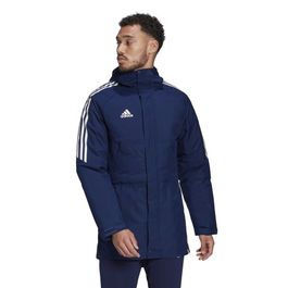 Adidas jas condivo 22 stadium parka - navy/wit