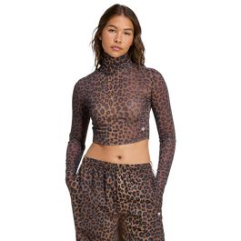 Adidas originals longsleeve leopard bruin