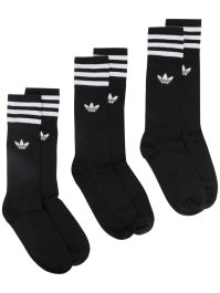 Adidas set van drie paar sokken - zwart