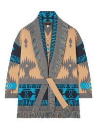 Alanui vest met franje - beige