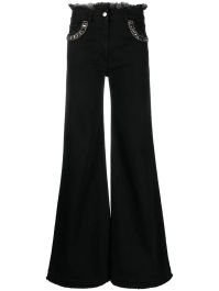 Alberta ferretti high waist jeans - zwart
