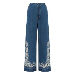 Alemais, dames, jeans, blauw, maat: m