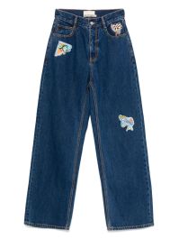 Alemais straight jeans - blauw