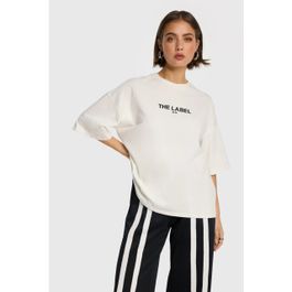 Alix the label 2508819426 ladies knitted basic the label t-shirt