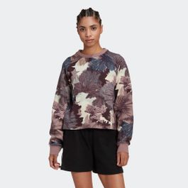 Allover print sweatshirt