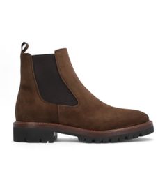 Alpe militare bruin leren enkellaarsjes