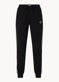 America today carly high waist tapered fit joggingbroek met streepdetail