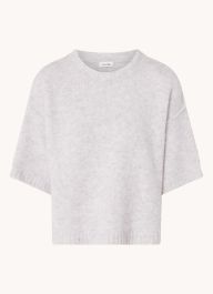 American vintage east fijngebreide pullover in alpaca wolblend