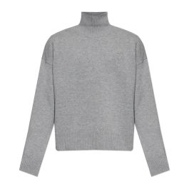 Ami paris, unisex, truien, grijs, maat: xs wol,