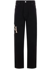 Zwarte Amiri jeans met logo - zwart