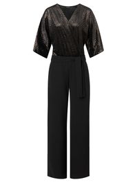 Ana alcazar jumpsuit ' tamara ' zwart