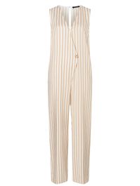 Ana alcazar jumpsuit 'zatty' beige / offwhite