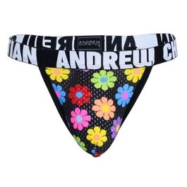 Andrew christian almost naked flower y-back thong