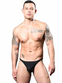 Andrew christian - thong - y2k capsule slim - blk, maat:l