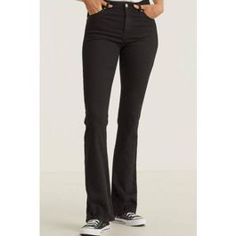 Anytime flared jeans zwart