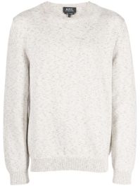 A.p.c. gebreide trui - wit