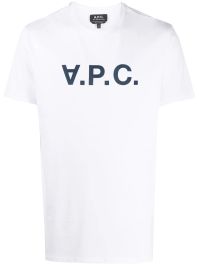 A.p.c. t-shirt met logoprint - wit