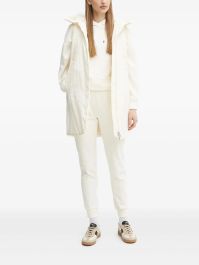 Armani exchange donsjack met capuchon - wit