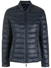 Armani exchange gewatteerd jack - blauw