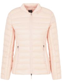 Armani exchange gewatteerd jack - roze