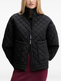 Armani exchange gewatteerd jack - zwart