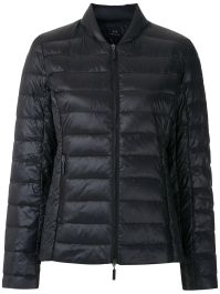 Armani exchange gewatteerd jack - zwart