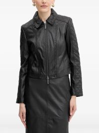 Armani exchange gewatteerd jack - zwart