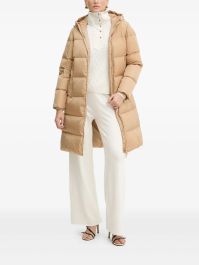 Armani exchange gewatteerde jas - beige