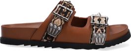 Ash ulysse slippers - dames - cognac - maat 37