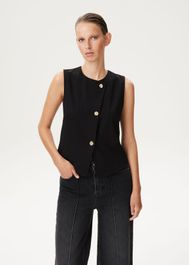 Asymmetrische gilet - xl,l,xs - costes basic