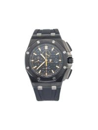 Audemars piguet pre-owned royal oak offshore horloge - zwart
