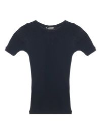 Auralee getailleerde top - zwart