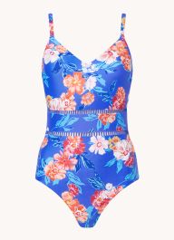 Baku mauritius badpak met beugel en bloemenprint
