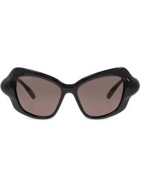 Balenciaga eyewear zonnebril met cat-eye montuur - zwart